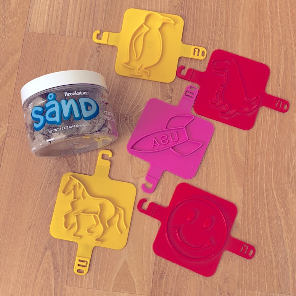 Brookstone Sand with 5 Beach Stamps